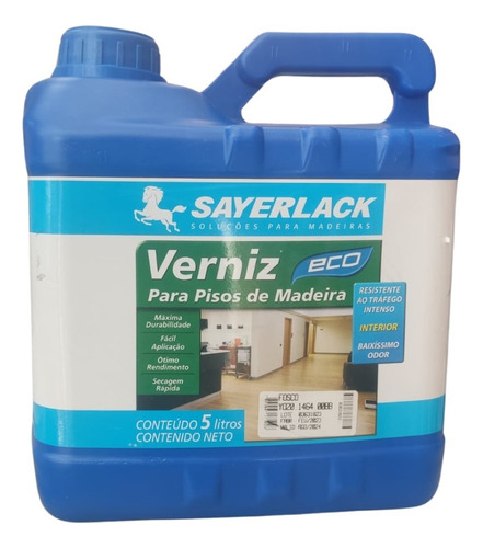 Barniz P/piso Al Agua 5lts Sayerlack