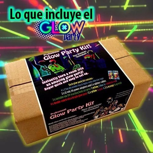Neon Glow Party Kit - Todo Para Tu Fiesta De Cumpleaños