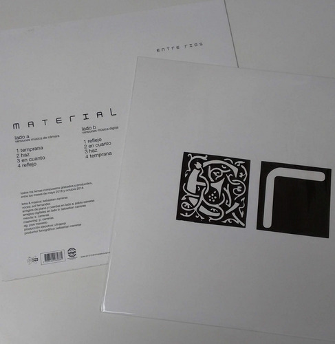 Imagen 3 de 4 de Entre Rios | Material | Ed Vinilo | Nuevo