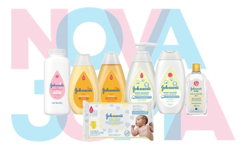 Imagem 2 de 3 de Kit Recém-nascido - Johnson's Baby 07 Pecas