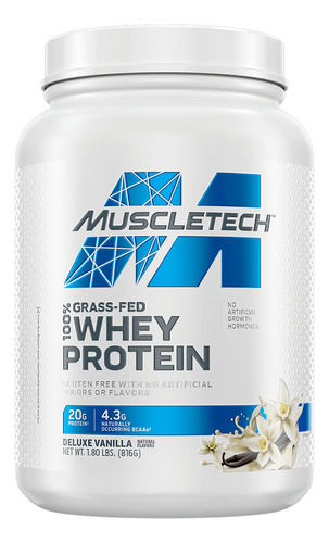 Grass-fed 100% Whey Protein 1.8 Lb, Mtech