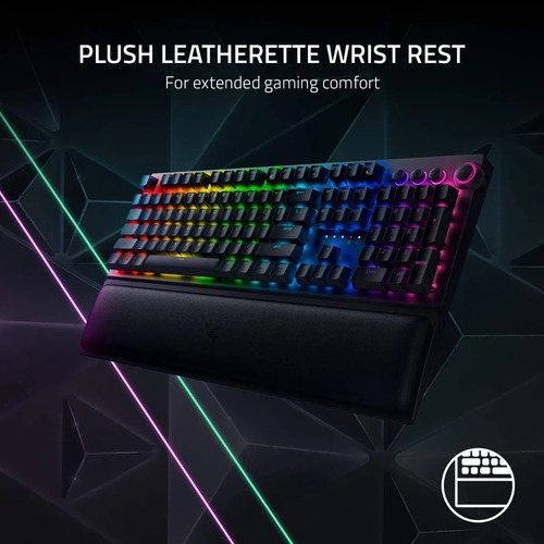 Imagen 6 de 8 de Teclado Mecanico Gamer Razer Blackwidow V3 Pro Wireless