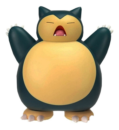 Imagem 1 de 7 de Pokémon Battle Feature Figure Articulada Sunny 2602 Snorlax