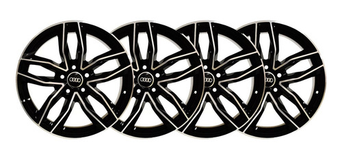 Kit X 4 Llantas Aleacion Deportiva 18 5x112 Audi