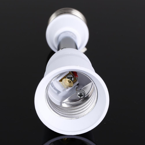 3×lámpara Luz Con Base Extensión Flexible E27 Con Adapta