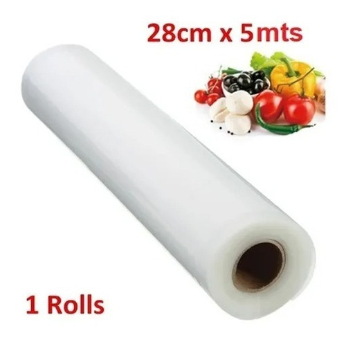 Imagen 7 de 7 de Rollo Bolsas Maquina Selladora Al Vacio Sellador 28cx5m/6016