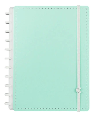 Cuaderno Inteligente A5 Verde Pastel Original Con Discos