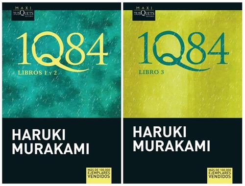 1q84 Libros 1, 2 Y 3. Haruki Murakami