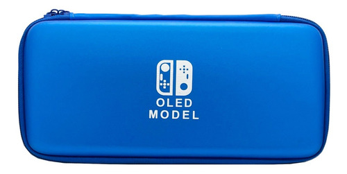 Case Capa Nintendo Switch Oled Preto/vermelho/azul