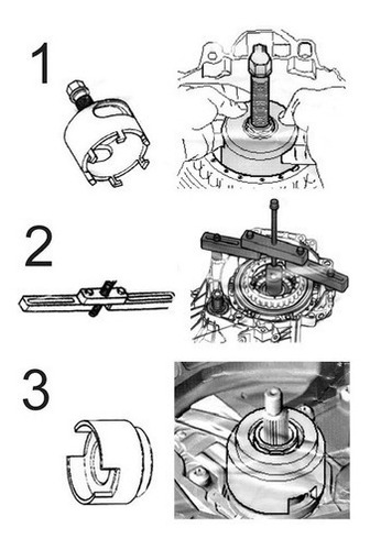 Imagen 3 de 4 de Herramienta Para Transmisión Dsg - Doble Clutch Vw