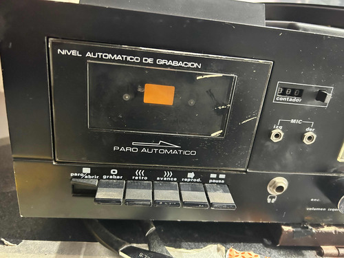 Vintage Selektro Am Fm Pll Múltiplex-grabadora De Cassette (Usado)