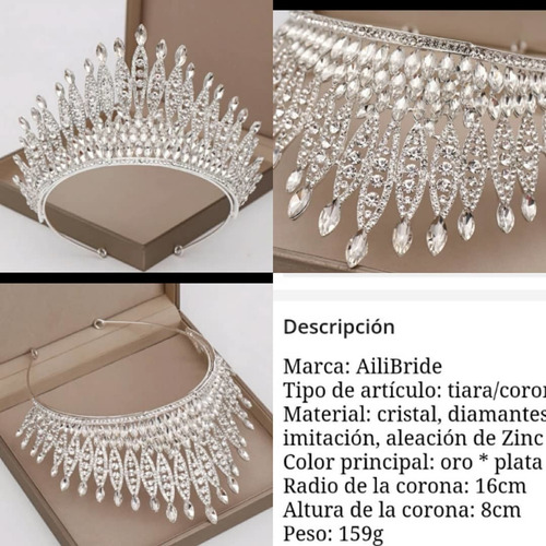 Imagen 5 de 8 de Coronas Para Reinas En Pedreria