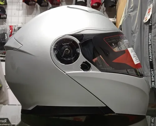 Casco Moto Mt Clever Certificado Abatible Doble Visor Mate