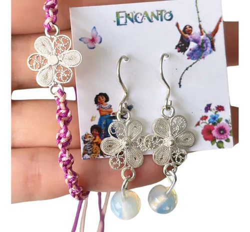 Aretes Y Pulsera Filigrana En Plata