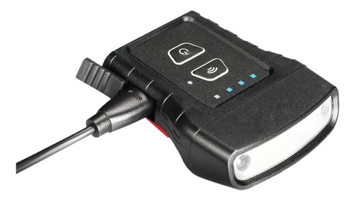 Linterna frontal Klarus Hc3 Clip Edc, linterna negra, luz blanca