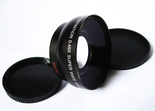 Grande Angular + Macro 58mm P/ Canon T7i T6i T6 T5i T5 T4i