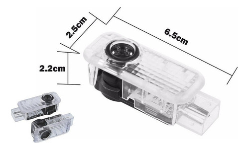 Car Luz De Cortesia Proyector Led Puertas Audi A1 A3 S3 S