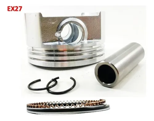 Kit Pistón + Anillos + Perno+ Seguros Ex27 Robin Subaru 75mm