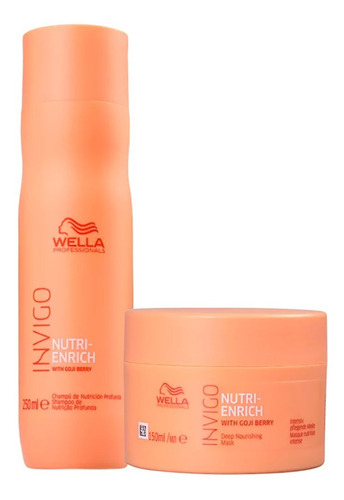 Kit Nutrição Shampoo E Máscara - Wella Professionals