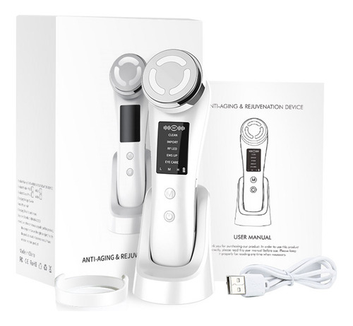 Dispositivo De Estiramiento Facial C Facial Con Luz Led Para