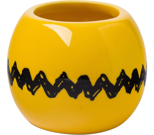 Set De 3 Mini Tazas Snoopy Peanuts Amarillo/blanco Snoopy