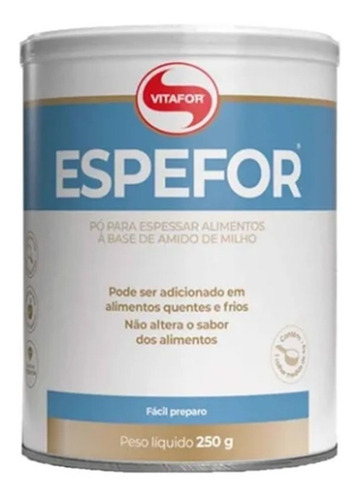 Espefor Em Pó 250g Vitafor Sabor Without Flavor