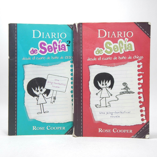 Dos Libros Diario De Sofía 1 Y 2 Baño Chicos Y Chicas Bb2