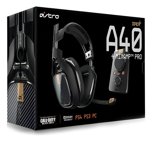 Fone de ouvido Astro A40 Mixamp Pro Tr Gaming Ps4 PC Mac Switch
