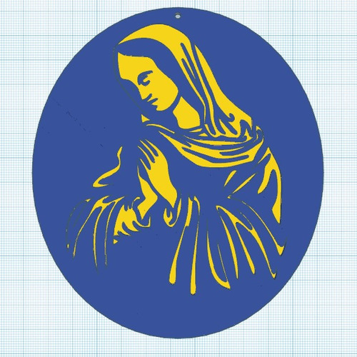 La Virgen Maria- Figura Plastica