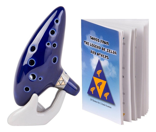 Deekec Zelda Ocarina 12 Hoyos Alto C Con Libro De Canciones