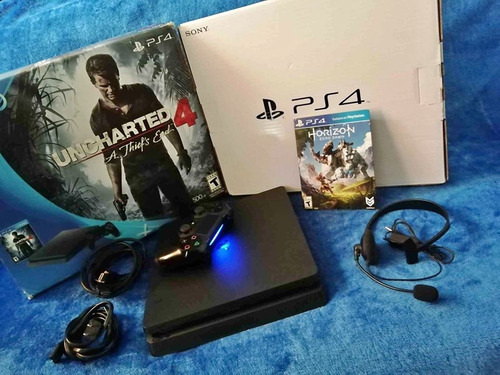 Ps4 De 500gb Con Cables Y Control