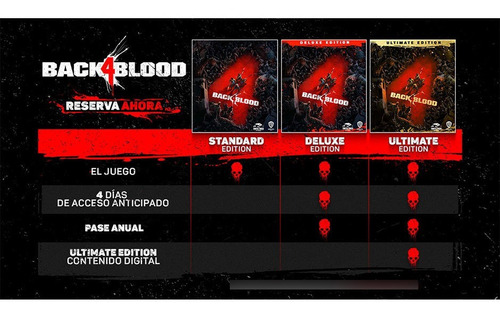 Back 4 Blood Formato Físico Ps5 Original