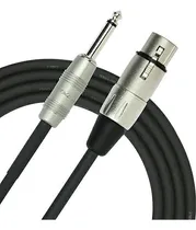 Comprar Cable Para Microfono Xlr Hembra A Plug 6.3mm 24 Awg - 3 Mts 