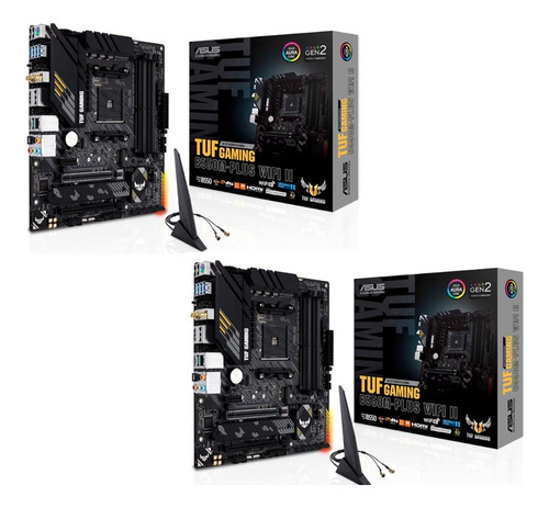2 Motherboard Asus (tuf Gaming B550m-plus) Socket Am4,4*ddr3