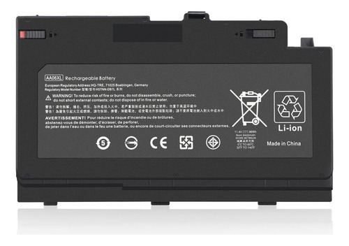 Antiee Aa06xl Batería De Ordenador Portátil Para Hp Zbook 17