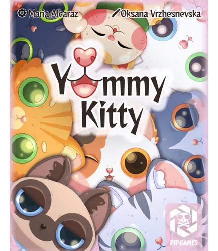 Pif Games - Yummy Kitty - Juego De Mesa En Español