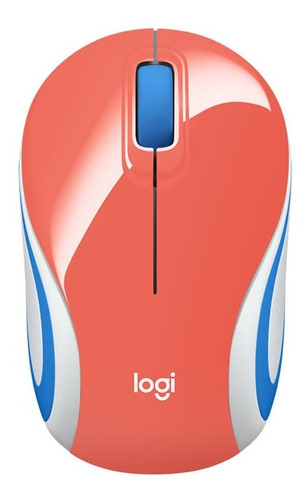 Mouse Logitech M187 Inalámbrico Refresh Coral