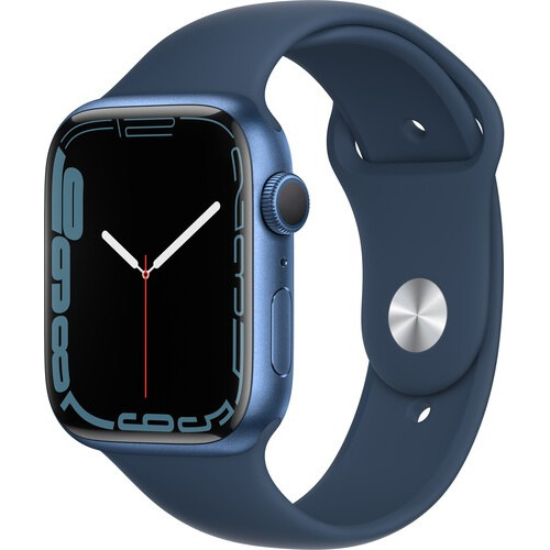 Apple Watch Series 7 (gps, 45mm, Blue Aluminum, Abyss Blue S