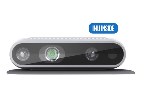 Intel Realsense Camara Profundidad D435i Color Plateado