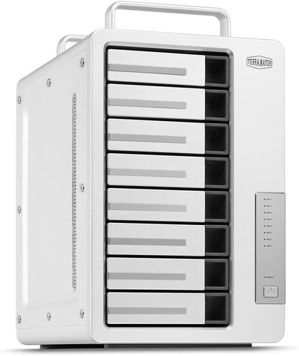 Terramaster D8 Thunderbolt 3 Profesional 8-bay Caja De Disco