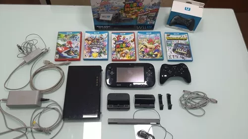 Nintendo Wii U Desbloqueado Haxchi + Hd 500gb