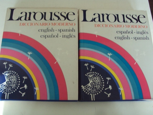  Diccionarios Moderno Larousse - Español Ingles - 2 Tomos