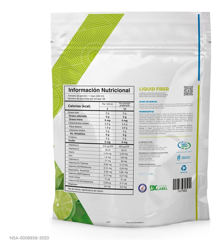 Liquid Fiber Fuxion X28 Sobres - Liquid Fibra - Regula Mejora Transito Intestinal - Evita Estreñimiento - Fibra Soluble Y Micronutrientes