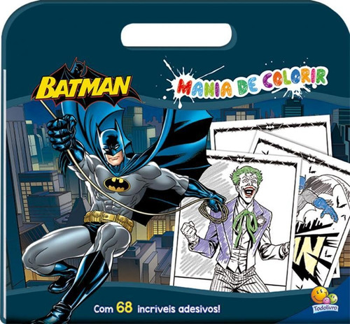 Mania De Colorir - Batman - Todolivro