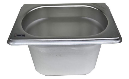 Cuba Gn Inox Gastronômica 1/9 X 100 Rechaud Buffet Sem Alça