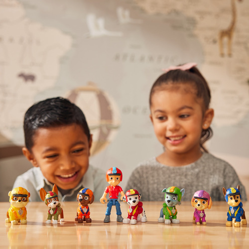 Paw Patrol Spin Master Jungle Pups, Set Con 8 Figuras