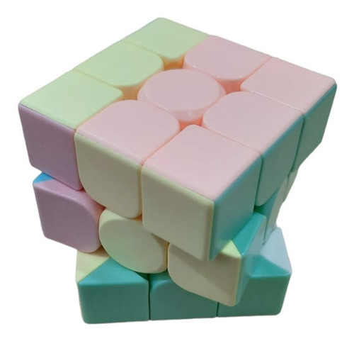 Cubo Rubik 3x3 Colores Pastel
