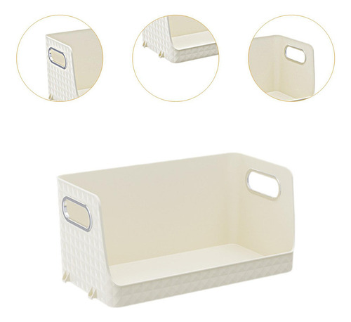 Organizador De Maquillaje, Contenedor De Tocador, Asas L