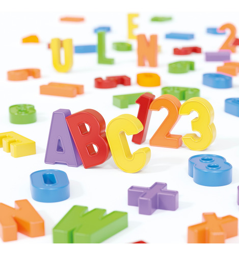 Abc 123 Magnetic Multi Color