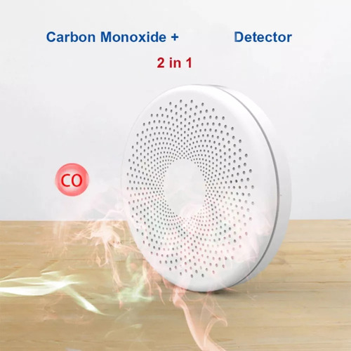 W Detector De Humo De Monóxido De Carbono Tuya Wifi Sensor